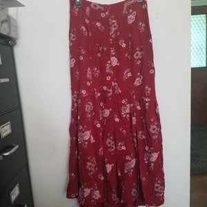 Anerican Eagle Button Up Maxi skirt